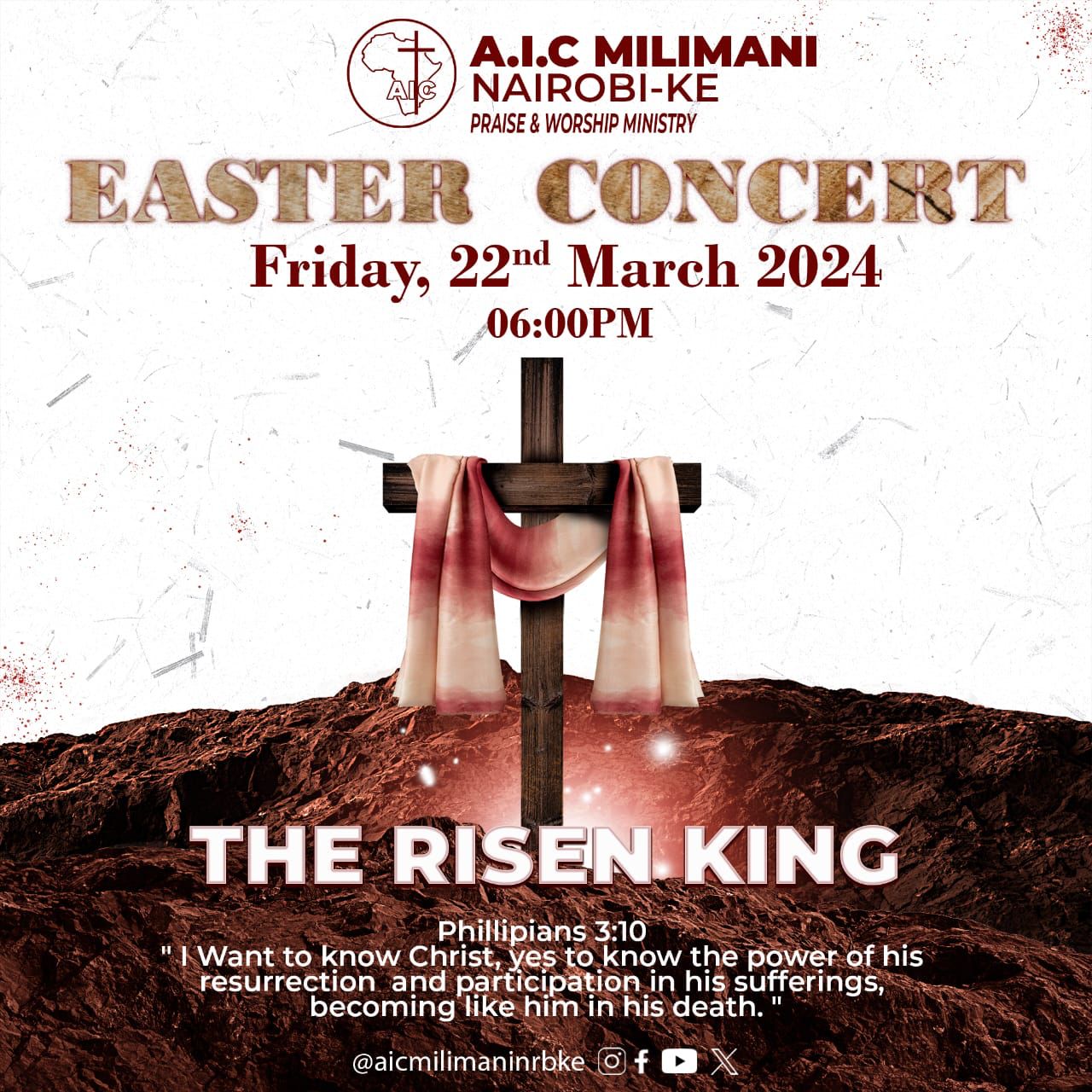 A poster for Easter Season